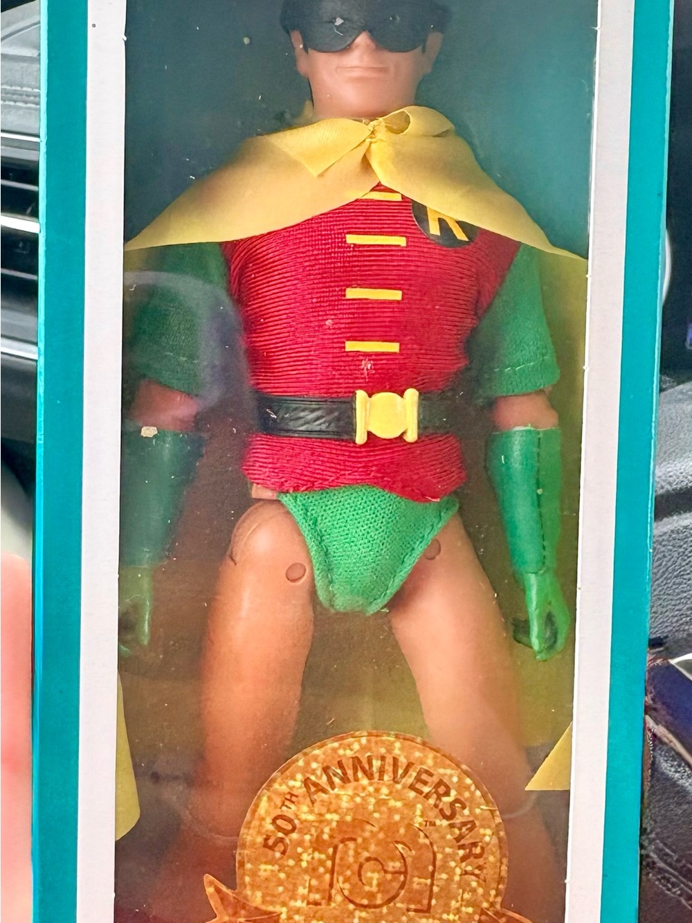 DC Robin Action Figure - Red, Green, Yellow, Black